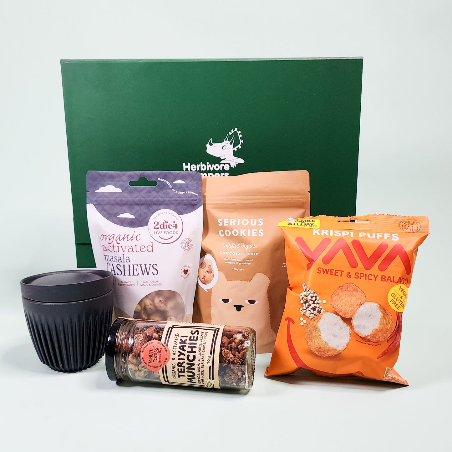 Vegan hamper savoury items