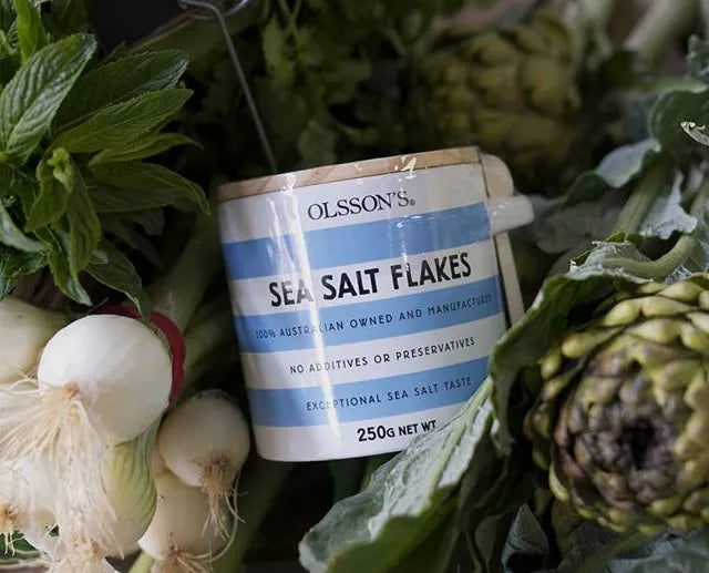 Olsson's Stoneware Jar Sea Salt 250g