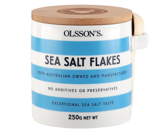 Olsson's Stoneware Jar Sea Salt 250g