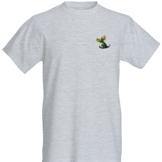 Grey tshirt with herbivore logo