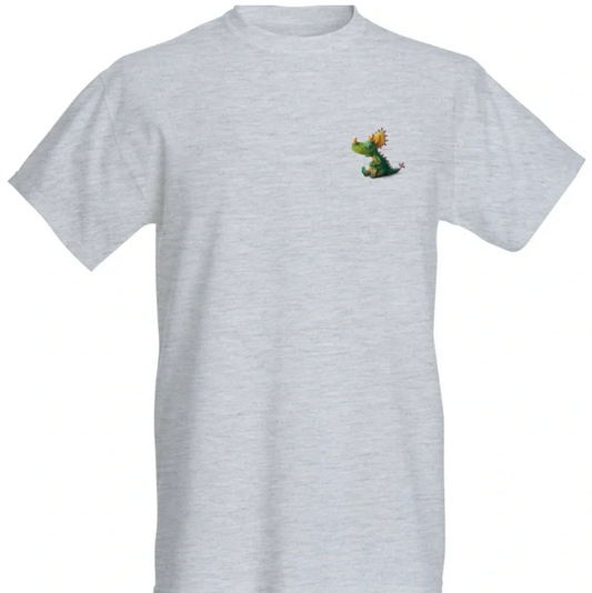 Grey tshirt with herbivore logo