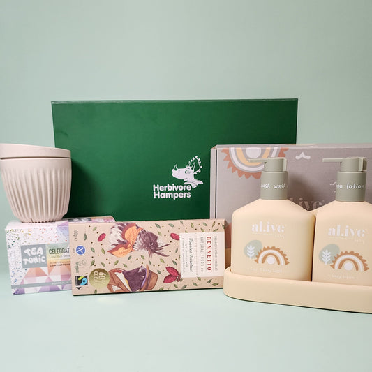 Vegan hamper for new mums